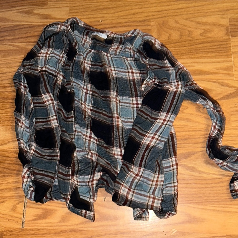Cute flannel size medium